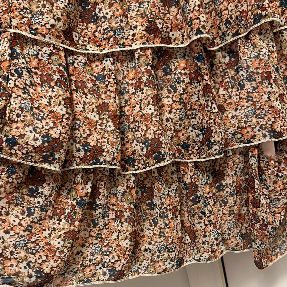 Floral Off-Shoulder Ruffle Dress - Picture 3 of 3